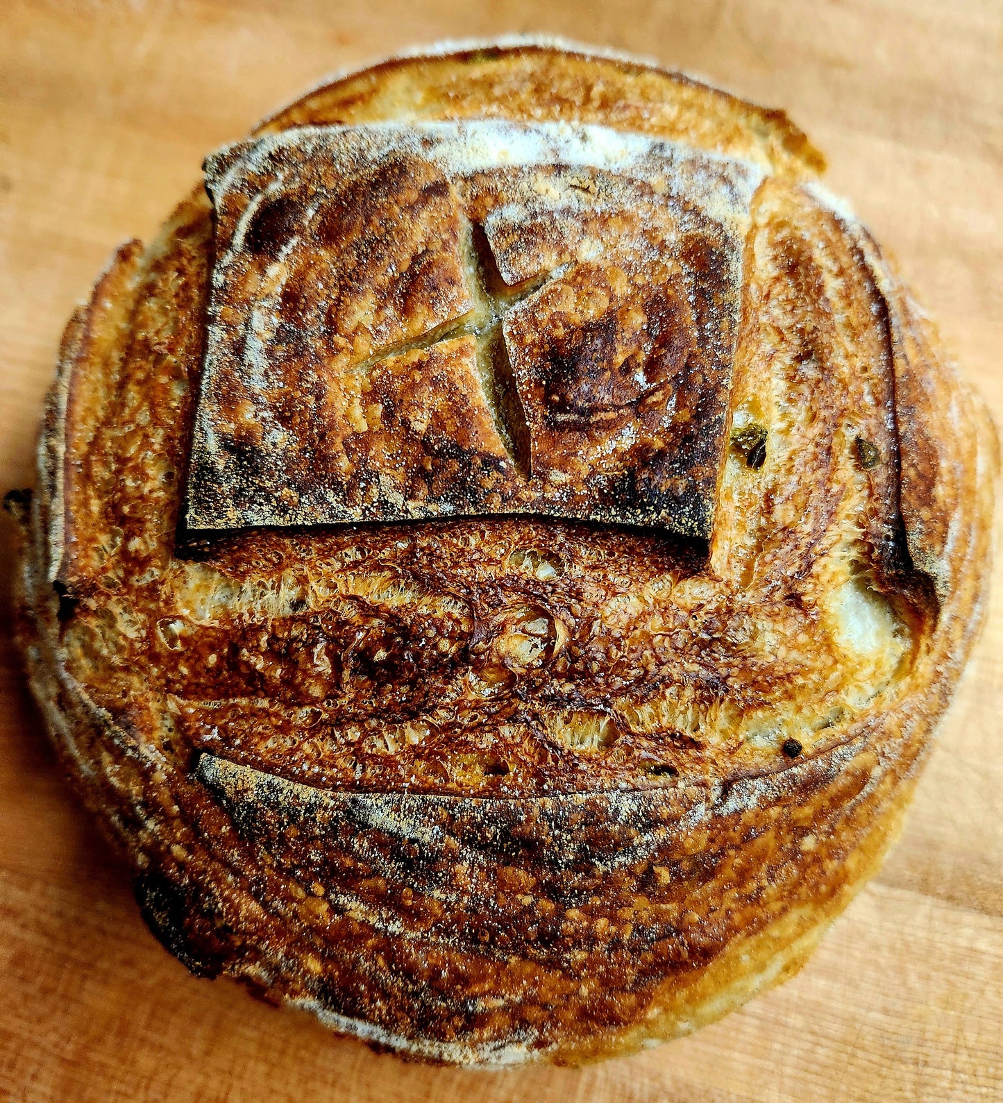 Jalapeno Cheddar Sourdough