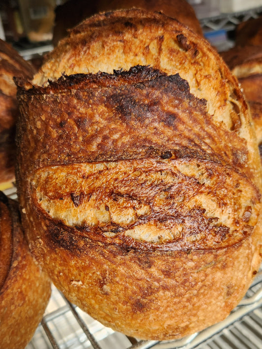 Roasted Garlic and Rosemary Loaf